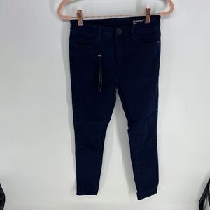 Blank NYC Cry Baby Womens blue New dark wash high rise skinny jean 26